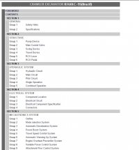 repair manual Hyundai R160LC-9S (Brazil) Crawler Excavator Service Manual