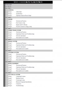 repair manual Hyundai Wheel Loaders HL757-9, HL757TM-9 Service Manual PDF