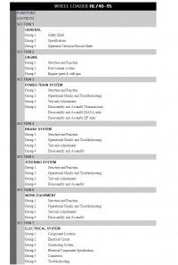 repair manual Hyundai Wheel Loader HL740-9S Service Manual PDF