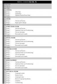 repair manual Hyundai Wheel Loader HL740-7S Service Manual PDF