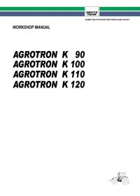 repair manual Deutz Agrotron K 90 & K 100 & K 110 & K 120 Workshop Manual PDF