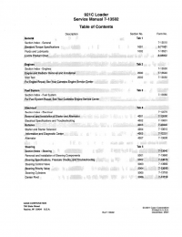 repair manual Case 921C Wheel Loader Service Manual PDF