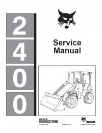 repair manual Bobcat 2400 Loader Service Manual PDF