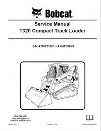 repair manual Bobcat T320 Compact Track Loader Service Manual PDF