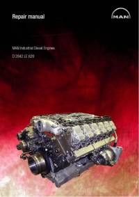 repair manual Man Industrial Diesel Engines D 2842 LE 620 Repair Manual PDF