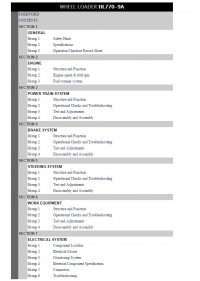repair manual Hyundai Wheel Loader HL770-9A Service Manual PDF