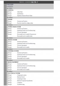 repair manual Hyundai Wheel Loader HL770-7 Service Manual PDF