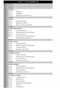 repair manual Hyundai Wheel Loader HL760-7A Service Manual PDF