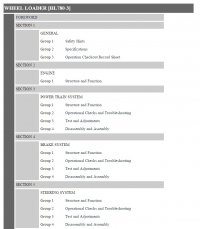 repair manual Hyundai Wheel Loader HL780-3 Service Manual PDF