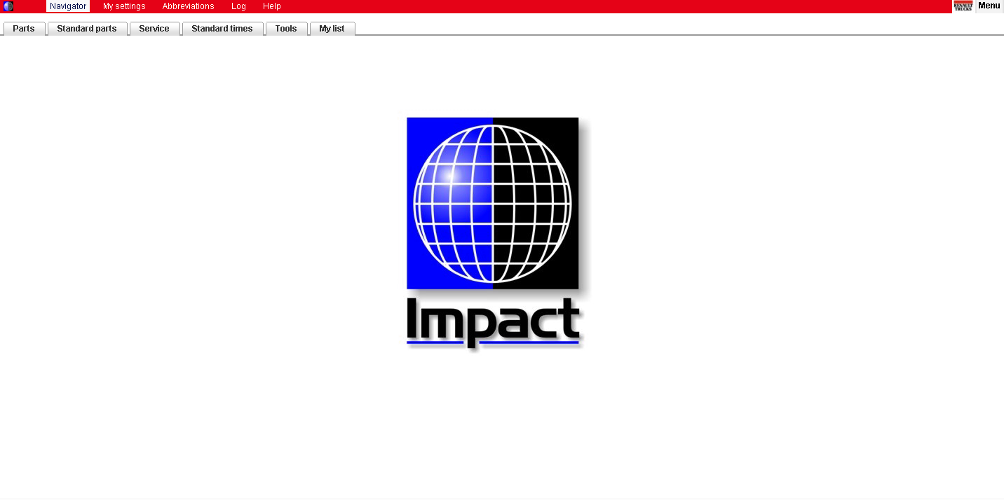 repair manual Renault Impact Trucks 2015 Parts Catalog + Repair Manual