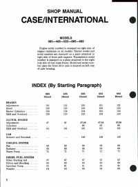 repair manual Case IH Tractors 385-485-585-685-885 Shop Manual PDF
