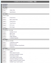 repair manual Hyundai Crawler Excavator R300LC-9SH Service Manual PDF