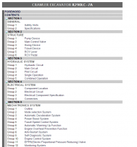 repair manual Hyundai Crawler Excavator R290LC-7A Service Manual PDF