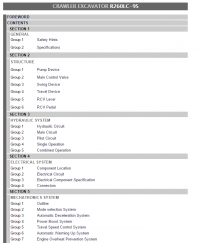 repair manual Hyundai Crawler Excavator R260LC-9S Service Manual PDF