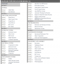 repair manual Hyundai Crawler Excavator R210LC-3 Service Manual PDF