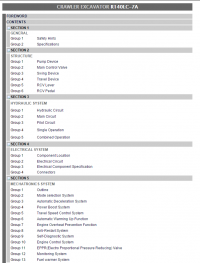 repair manual Hyundai Crawler Excavator R140LC-7A Service Manual PDF