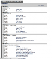 repair manual Hyundai Crawler Excavator R80-7A Service Manual PDF