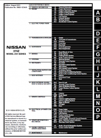 repair manual Nissan 370Z Model Z34 Series 2012 Service Manual PDF