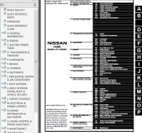 repair manual Nissan Cube Model Z12 Series 2013 Service Manual PDF