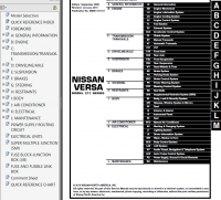 repair manual Nissan Versa Model C11 Series 2010 Service Manual PDF