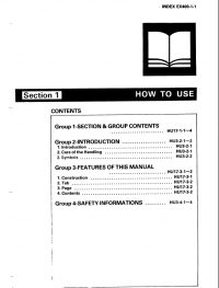 repair manual Hitachi Hydraulic Excavator EX400 Service Manual PDF