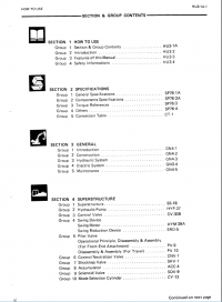 repair manual Hitachi EX100, EX100M Excavator Service Manual PDF
