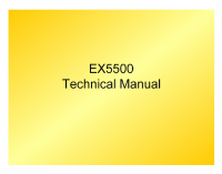 repair manual Hitachi EX5500 Excavator Technical Manual PDF
