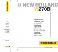 spare parts catalog New Holland W270B Wheel Loader Parts Catalog PDF