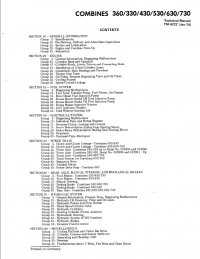 repair manual John Deere 360, 330, 430, 530, 630, 730 Combines TM4222 Technical Manual PDF