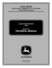 repair manual John Deere 1905 Area Reel Mower TM2200 Technical Manual PDF