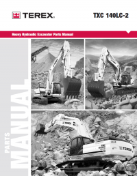 spare parts catalog Terex TXС 140LC-2 Heavy Hydraulic Excavator Parts Manual PDF
