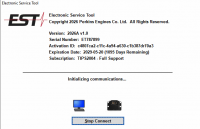 Diagnostic Software Perkins EST 2026A (replaces 2024A) Electronic Service Software
