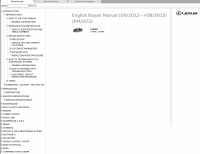repair manual Lexus LS600h Repair Manual 08.2015