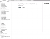 repair manual Lexus LS600h Repair Manual 09/2015