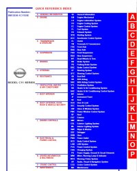 repair manual Nissan Tiida C11 Model Series Factory OEM Service Manual 2007MY