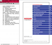 repair manual Nissan TL0 Series Models 1998/2000/2002 Electronic Service Manual