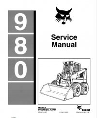 repair manual Bobcat 980 Skid Steer Loader Service Manual PDF