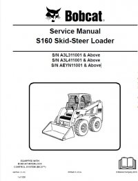 repair manual Bobcat S160 Skid Steer Loader Service Manual PDF
