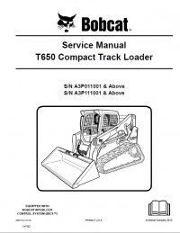 repair manual Bobcat T650 Compact Track Loader Service Manual PDF