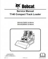 repair manual Bobcat T140 Compact Track Loader Service Manual PDF