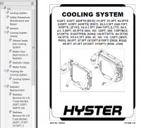 repair manual Hyster Class 5 For P005 Europe Internal Combustion Engine Trucks PDF Manual