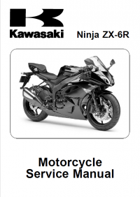 repair manual Kawasaki Ninja ZX-6R Motorcycle Service Manual PDF