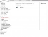 repair manual Lexus NX300h Repair Manual PDF