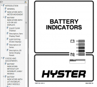repair manual Hyster Class 1 A203 (A20-30XL) Electric Motor Rider Trucks PDF Manual