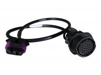 Diagnostic adapter interface TEXA Off Highway Cable - Carraro Lifter for MF, JD, Claas (T44)