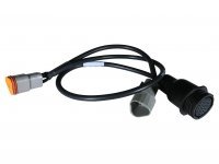 Diagnostic adapter interface TEXA Truck And Off Highway Cable - Cummins 3 Pin (T50)