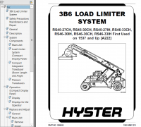 repair manual Hyster Class 5 For A222 Internal Combustion Engine Trucks - Pneumatic Tire PDF Manual