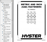 repair manual Hyster Class 5 For B222 (HR45-27 HR45-31 HR45-36 HR45-40 HR45-41S HR45-41L HR45-41LS) Trucks PDF