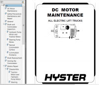 repair manual Hyster Class 3 For D215 (W50Z) Electric Motor Hand Trucks PDF Manual