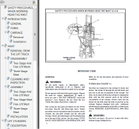 repair manual Hyster Class 1 For C203 (A1.00-1.50XL Europe) Electric Motor Rider Trucks PDF Manual